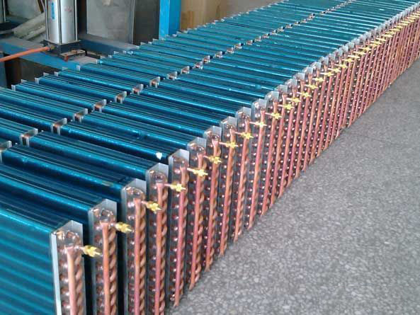 Copper fin heat exchanger-02001